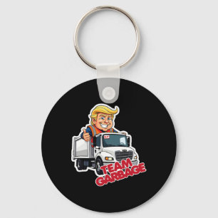 Chaveiro Equipe Lixo 2025 Eleição Presidencial Trump Bonito