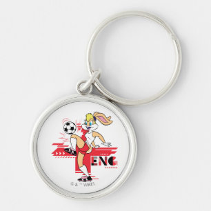 Chaveiro Equipe Lola Bunny Futebol Inglaterra Gráfico