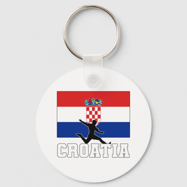 Chaveiro Equipe Nacional de Futebol da Croácia (Frente)