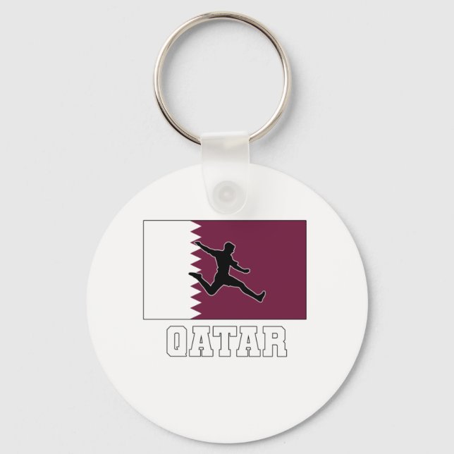 Chaveiro Equipe Nacional de Futebol do Qatar (Frente)