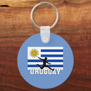 Chaveiro Equipe Nacional de Futebol do Uruguai