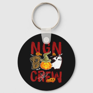 Chaveiro Equipe Ngn Boo Halloween Nova Enfermeira Graduada