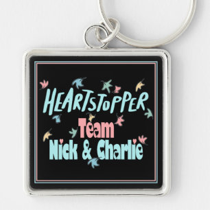 Chaveiro Equipe Nick E Charlie Black
