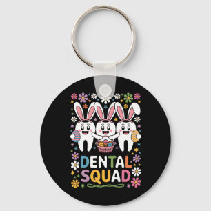Chaveiro Equipe Odontológica Funny Teeth Dentista Feliz Dia