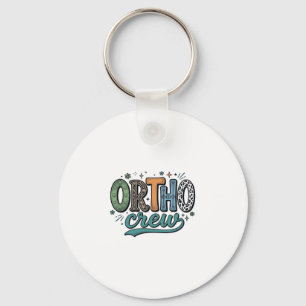 Chaveiro Equipe Orto Vintage Equipe Odontológica Vetorial D