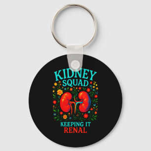 Chaveiro Equipe renal mantendo renal - tecnologia de nefrol