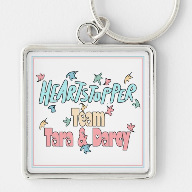 Chaveiro Equipe Tara E Darcy White (Frente)