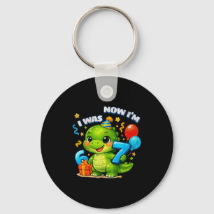 Chaveiro Era seis sete dinossauro 67 meme 7º aniversário me