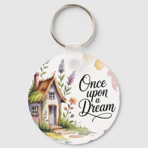 Chaveiro "Era Uma Vez um Sonho" Casa de Contos de Fadas em