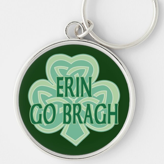 Chaveiro Erin vai nó do céltico de Bragh (Frente)