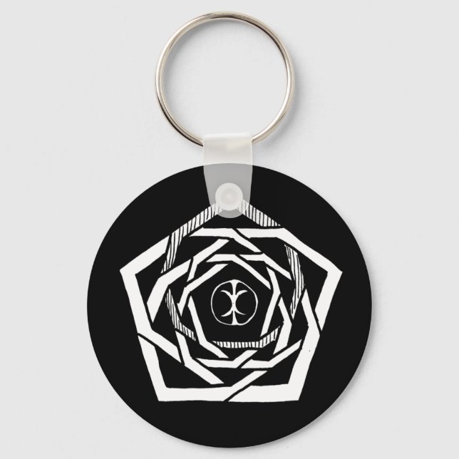 Chaveiro Erisiano Mandala Inverso (Frente)