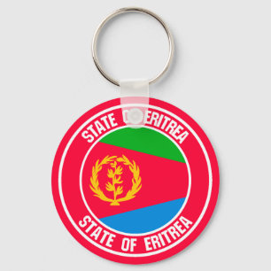 Chaveiro Eritreia Round Emblem