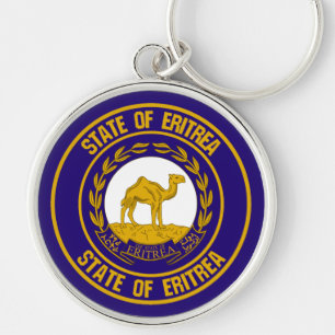 Chaveiro Eritreia Round Emblem