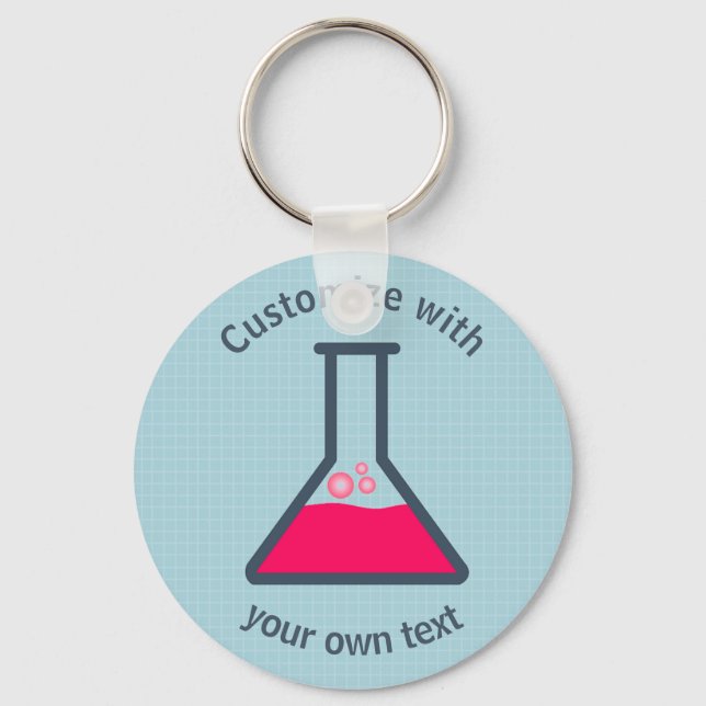 Chaveiro Erlenmeyer Flask (Frente)