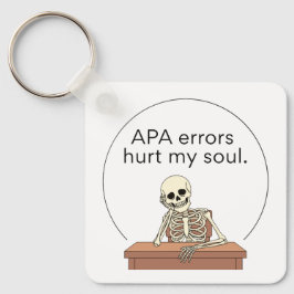 Chaveiro Erros de APA - Pingente