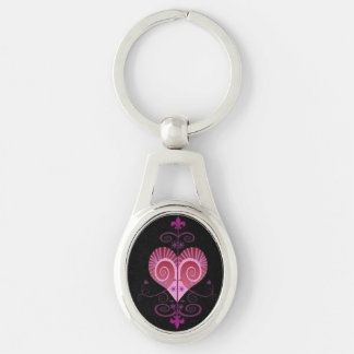 CHAVEIRO ERZULI FREDA DAHOMEY VEVE SECRET VODOU GEOMETRY