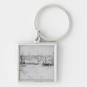 Chaveiro Esboço da ponte de Londres, 1860