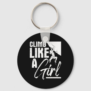 Chaveiro Escalada Como Uma Garota - Esportes Bouldering Alp