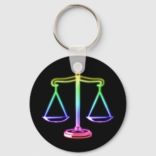 Chaveiro Escalas da Justiça Lei