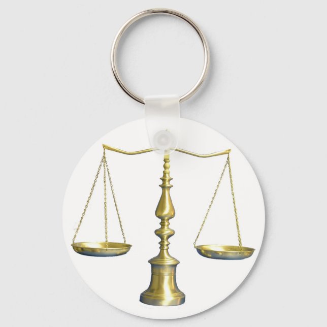 Chaveiro Escalas de Justiça (Frente)
