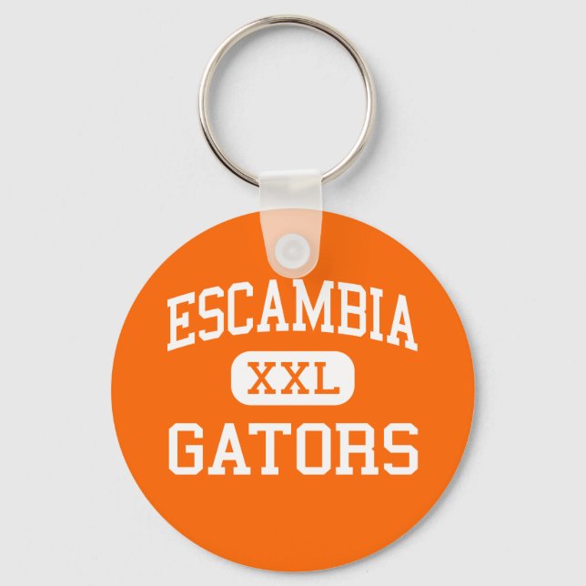 Chaveiro Escambia - Gators - High - Pensacola Florida (Frente)