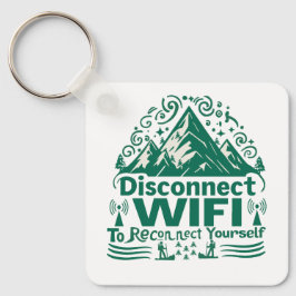 Chaveiro Escapar da reconexão digital com a natureza