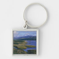 Escócia, Highland, Wester Ross, Loch Garry. Um