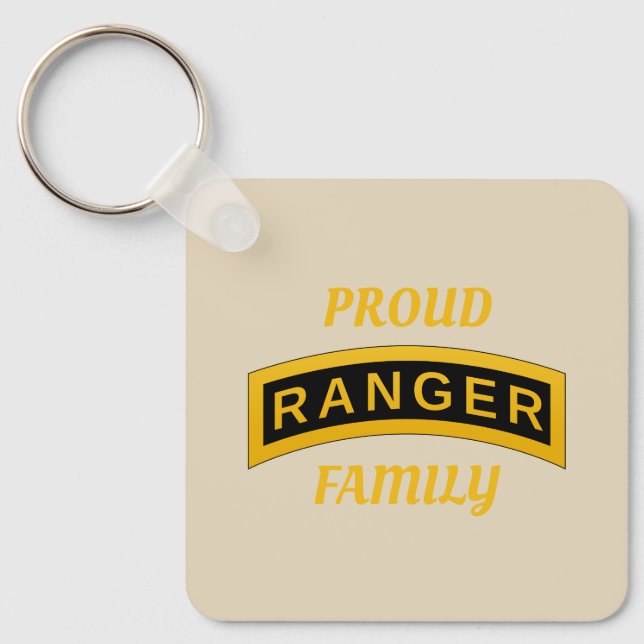 Chaveiro Escola de Ranger do Exército - Família Orgulhosa - (Frente)
