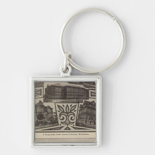 Chaveiro Escolas, Tacoma, Lavar (Frente)