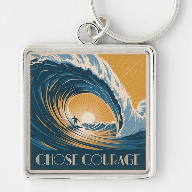 Chaveiro Escolha Coragem (Frente)