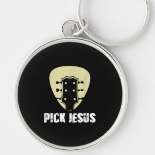 Chaveiro Escolha Jesus Músico Religioso Presente Ideia Vio