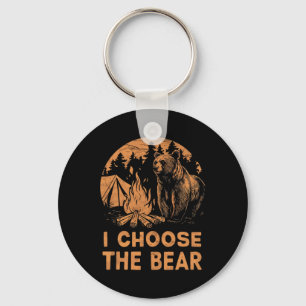 Chaveiro Escolha O Urso Engraçado Eu Escolho O Urso Feminis