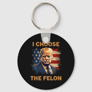 Chaveiro Escolha Os Felon 2024 Homens Patriotas Republicano