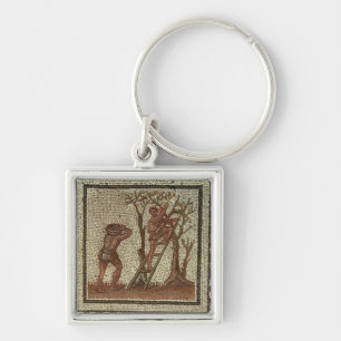 Chaveiro Escolhendo a fruta, mosaico romano