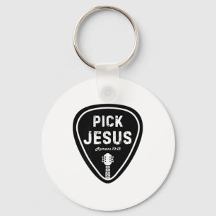 Chaveiro Escolher Jesus T Camisa Romanos 10_13 Guitarra Cri