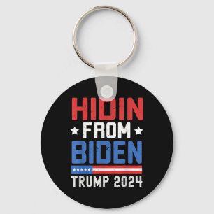 Chaveiro Escondido De Biden Kids Men Trump 2024 Engraçado A