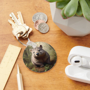 Chaveiro "Escondido no Bush: Um Morcego Aussie na Selvagem"