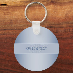 Chaveiro Escrevendo de Script Monograma Editável Elegante  