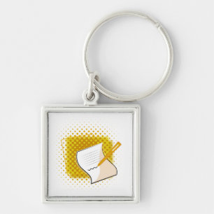 Chaveiro Escrevendo sobrevoo