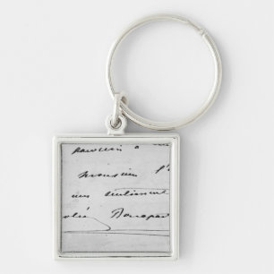 Chaveiro Escrita e assinatura