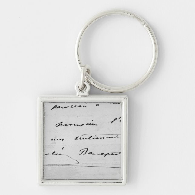 Chaveiro Escrita e assinatura (Frente)