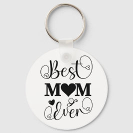 Chaveiro Escrita Típica Da Melhor Mãe