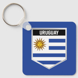 Chaveiro Escudo do Sinalizador Uruguai