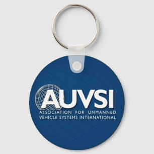 Chaveiro escuro do logotipo de AUVSI