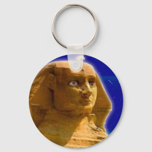 Chaveiro Esfinge Egípcio Antigo em Giza Art Design