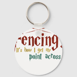 Chaveiro Esgrima Como Eu Transmito Minha Mensagem Esgrima D