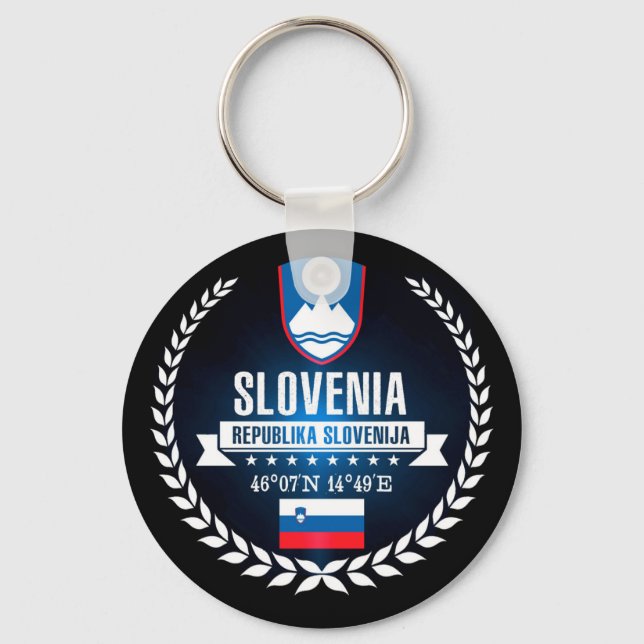 Chaveiro Eslovênia (Frente)