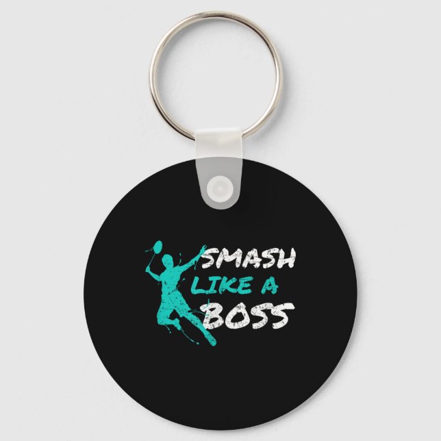 Chaveiro Esmaga Como Um Chefe Badminton Speedminton Crossmi (Frente)