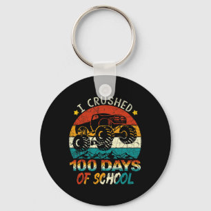 Chaveiro Esmagei 100 Dias De Crianças De Caminhão De Monstr