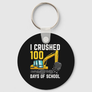 Chaveiro Esmagei 100 Dias De Escavador De Meninos Escolares